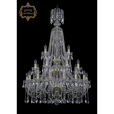 Подвесная люстра 11.12 11.12.16+8+4.300.3d.XL-132.Gd.Sp
