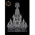 Подвесная люстра 11.12 11.12.16+8+4.300.3d.XL-132.Gd.Sp