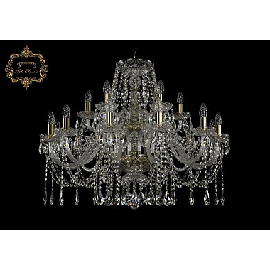 Подвесная люстра 11.12 11.12.12+6.300.2d.Br.Sp