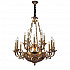 Подвесная люстра Lucia Tucci Firenze 1781.15.3 Antique Gold