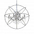 Подвесная люстра Loft IT Crystal Wins Loft1896/15