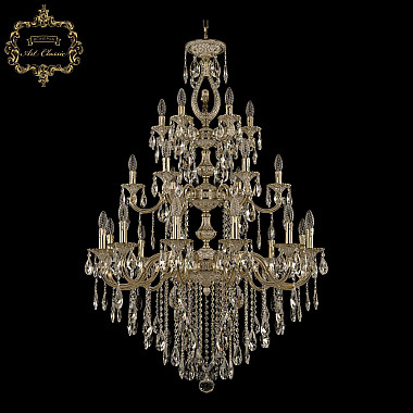 Подвесная люстра 31.24 31.2401.12+6+6.300.3d.B.GW.FL3M