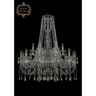 Подвесная люстра 11.12 11.12.12+6.300.2d.h-98.Br.Sp