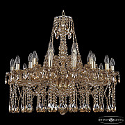 Подвесная люстра 1413 1413/16+8+4/300 G M721