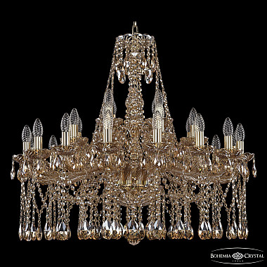 Подвесная люстра 1413 1413/16+8+4/300 G M721