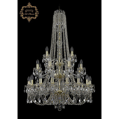 Подвесная люстра 11.21 11.21.16+8+4.300.3d.h-128.Gd.Sp