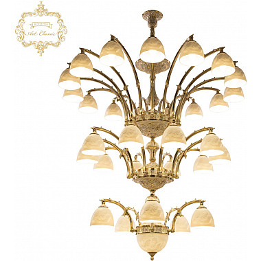 Подвесная люстра 31.21 31.2111P.5+10+15.420.3d.GW.P1.D.Angel