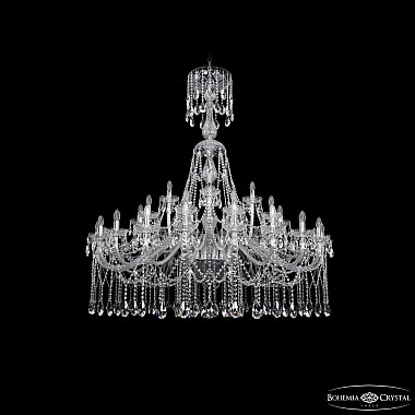 Подвесная люстра 1413 1413/20+10+5/530/XL-160 Ni