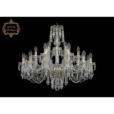 Подвесная люстра 11.23 11.23.12+6+3.300.Gd.Dr