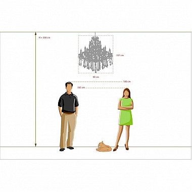 Подвесная люстра Одетта 405010316