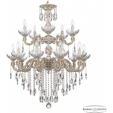 Подвесная люстра AL7901 AL79101/10+5/250/2D B WMG P Clear/M-1H