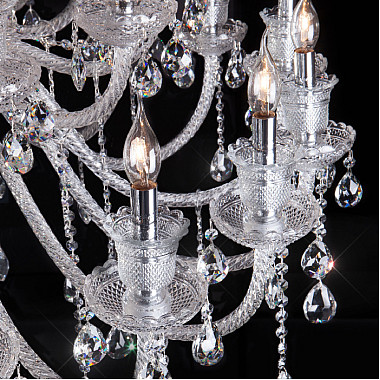 Подвесная люстра Gabrielle 336 хром