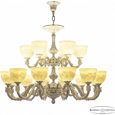 Подвесная люстра Florence 71101/12+6/300 NW P1 U Horse