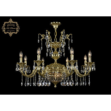 Подвесная люстра 31.29 31.29.8.CK250SP.250GL.G.Sp.Clear.1D