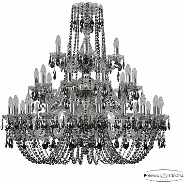 Подвесная люстра 1402 1402/20+10+5/360/3d Ni R781