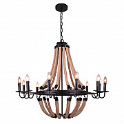 Подвесная люстра Arte Lamp Marsiglia A8956LM-12BK