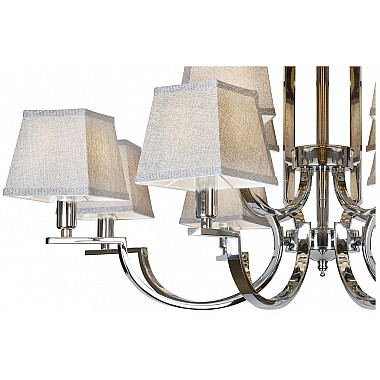 Подвесная люстра iLamp Hilton 6943-8+4 CR