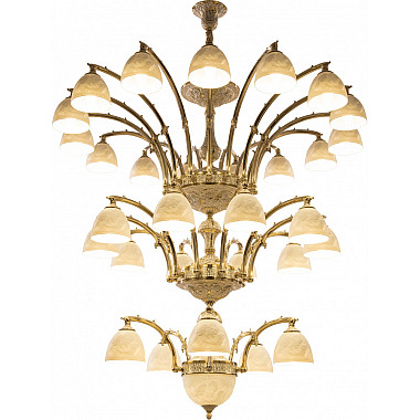 Подвесная люстра Verona 72111P/5+10+15/420/3d GW P1 D Angel