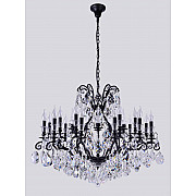 Подвесная люстра Crystal Lux Magnifico SP19 Black/Transparent