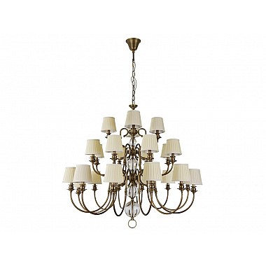 Подвесная люстра 3100 31010+12/C black brass без абажуров