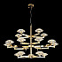 Подвесная люстра Crystal Lux Rebeca SP5+10+5 Gold