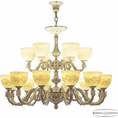 Подвесная люстра Florence 71101/12+6/300/2d NW P1 U Horse