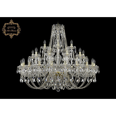 Подвесная люстра 11.21 11.21.20+10+5.400.Gd.Sp