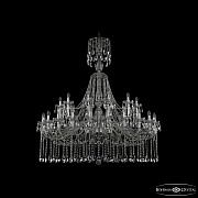 Подвесная люстра 1413 1413/24+12/530/XL-160 Ni