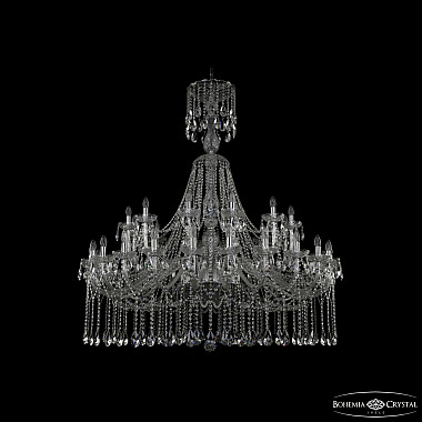 Подвесная люстра 1413 1413/24+12/530/XL-160 Ni