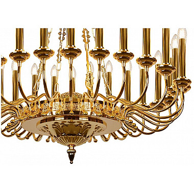 Подвесная люстра iLamp Louvre MD8551-30 GD