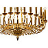 Подвесная люстра iLamp Louvre MD8551-30 GD