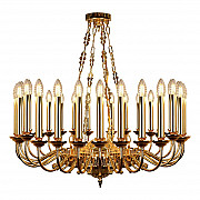 Подвесная люстра iLamp Louvre MD8551-30 GD