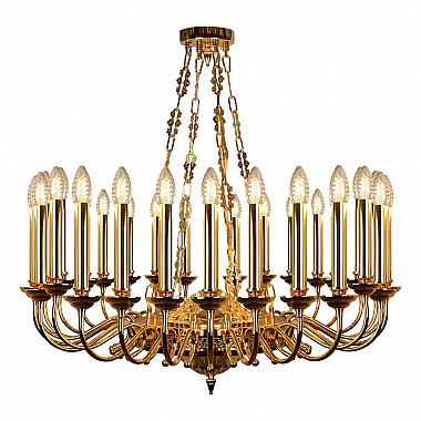 Подвесная люстра iLamp Louvre MD8551-30 GD