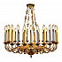 Подвесная люстра iLamp Louvre MD8551-30 GD