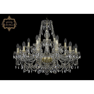 Подвесная люстра 11.25 11.25.12+6+3.300.Gd.Sp