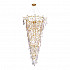 Подвесная люстра Crystal Lux Reina SP34 D1200 Gold Pearl