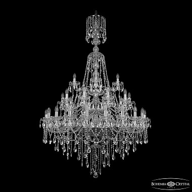 Подвесная люстра 1415 1415/20+10+5/400/XL-180/3d Ni