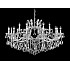Подвесная люстра Crystal Lux Hollywood SP12+6 Chrome