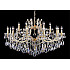 Подвесная люстра Crystal Lux Hollywood SP12+6 Gold
