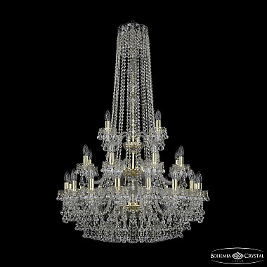 Подвесная люстра 1409 1409/16+8+4/300/h-130/3d G