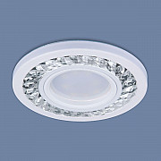 Встраиваемый светильник Elektrostandard 8355 MR16 CL/WH прозрачный/белый 4690389041068