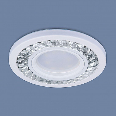 Встраиваемый светильник Elektrostandard 8355 MR16 CL/WH прозрачный/белый 4690389041068
