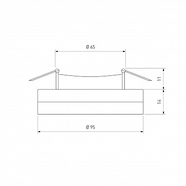 Встраиваемый светильник Elektrostandard 8355 MR16 CL/WH прозрачный/белый 4690389041068