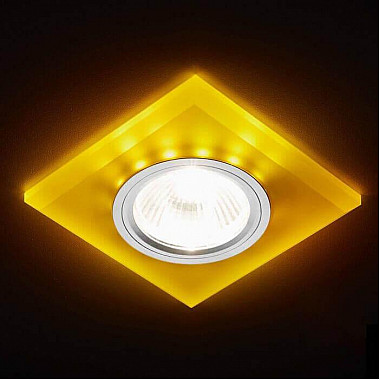 Встраиваемый светодиодный светильник Ambrella light Led S215 WH/CH/YL