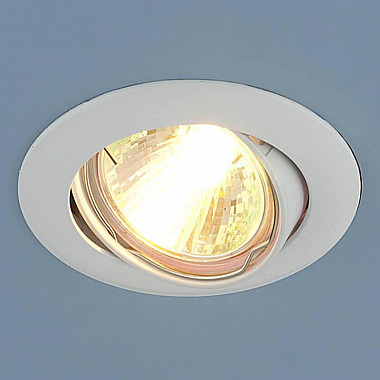 Встраиваемый светильник Elektrostandard 104S MR16 WH белый 4690389060298