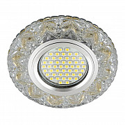 Встраиваемый светильник Fametto Luciole DLS-L146 Gu5.3 Glassy/Gold