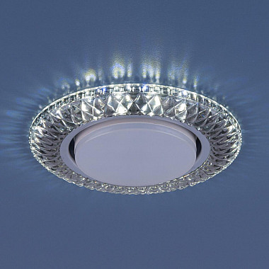 Встраиваемый светильник Elektrostandard 3020 GX53 SB дымчатый 4690389083273