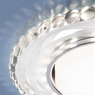 Встраиваемый светильник Elektrostandard 3036 GX53 SL/WH зеркальный/белый 4690389148996