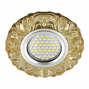 Встраиваемый светильник Fametto Luciole Dls-L136 Gu5.3 Glassy/Yellow