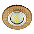 Встраиваемый светильник Fametto Luciole DLS-L143 Gu5.3 Glassy/Gold